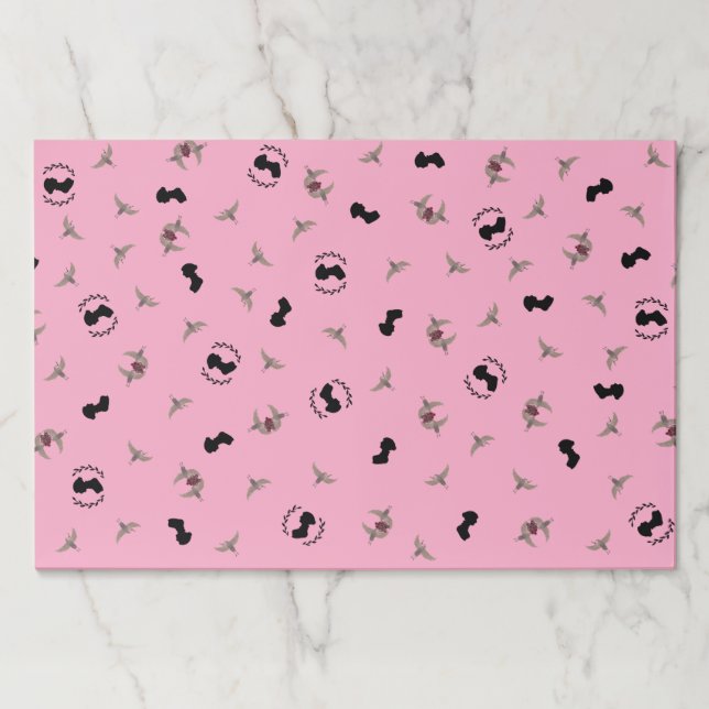 Jane Austen Couture Love Birds Tear Away Pad (Front)