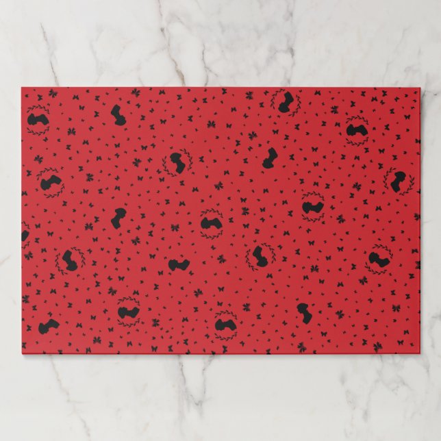 Jane Austen Couture Red Tear Away Pad  (Front)