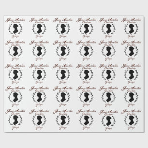 Jane Austen Couture Wrapping Paper