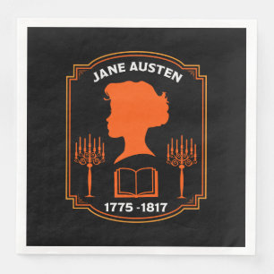 Jane Austen English Novelist Paper Dinner Napkins