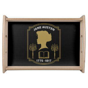 Jane Austen English Novelist Serving Tray