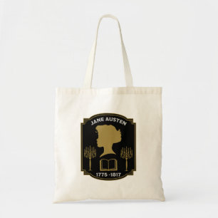 Jane Austen English Novelist Tote Bag