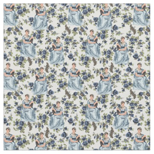 Jane Austen Floral Print Fabric