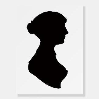 Jane Austen Foam Board