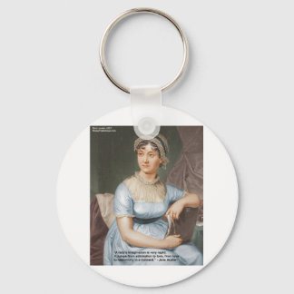 Jane Austen Friendship/Love/Balm Love Quote Gifts Keychain