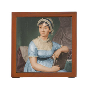 Jane Austen & her novels Desk Organizer