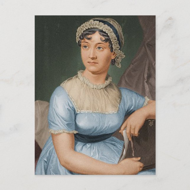 Jane Austen Invitation Postcard (Front)
