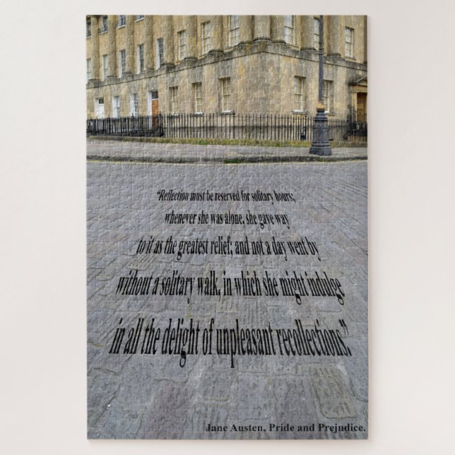 Jane Austen. Jigsaw Puzzle (Vertical)