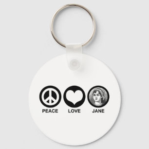 Jane Austen Keychain