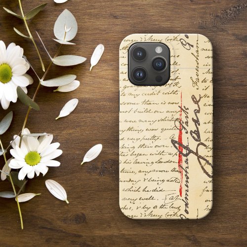Jane Austen Letter Case_Mate iPhone 14 Pro Case