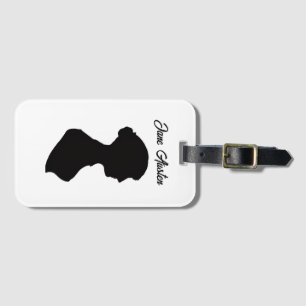 Jane Austen Luggage Tag