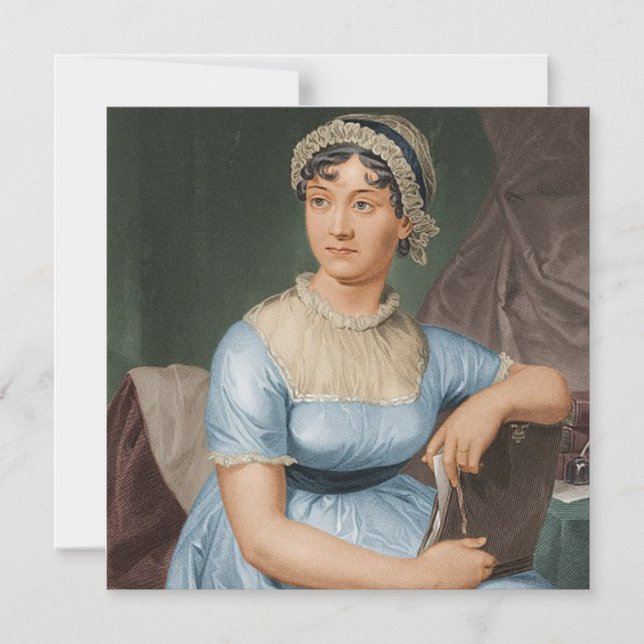 Jane Austen Magnetic Invitation (Front)