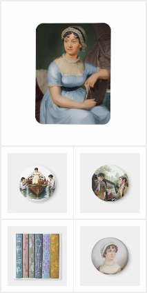Jane Austen magnets