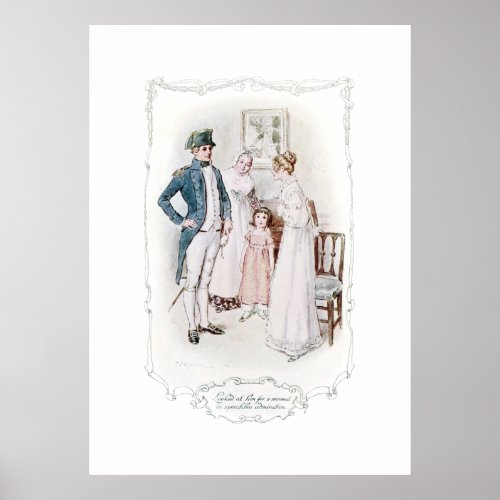 Jane Austen Mansfield Park Illustration Print