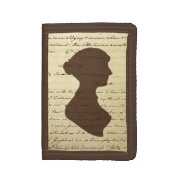 Jane Austen Manuscript Wallet by AustenVariations at Zazzle