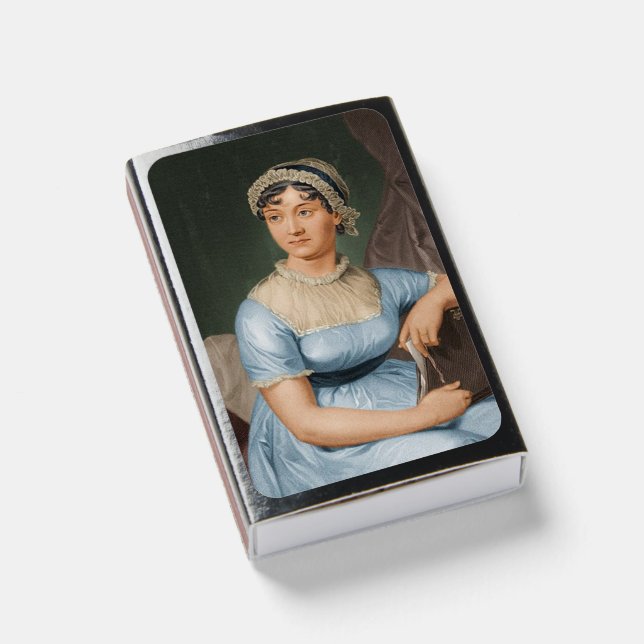 Jane Austen Match Box (Front Closed)