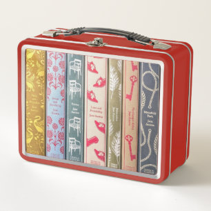 Jane Austen Metal Lunch Box