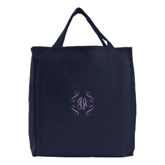 Jane Austen Monogram writing tote