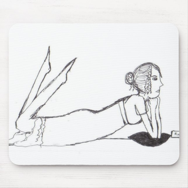 Jane Austen Mouse Pad (Front)