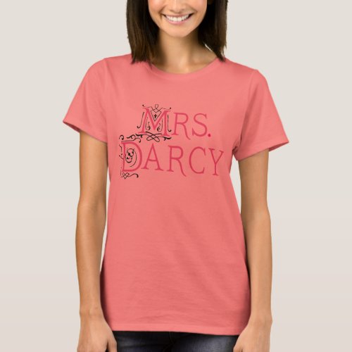 Jane Austen Mrs Darcy Gift T_Shirt