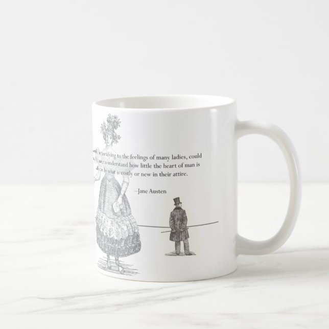 Jane Austen Mug (Right)