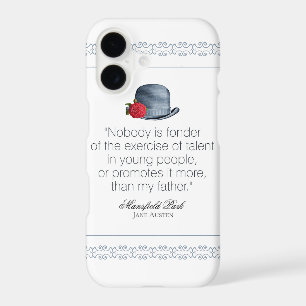 Jane Austen - My Father - Vintage Hat iPhone 17 Case
