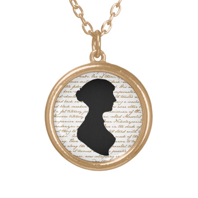 Jane Austen Necklace (Front)