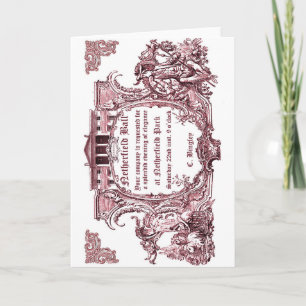 Jane Austen:Netherfield Ball Invite Cards