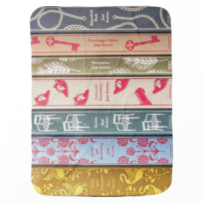 Jane Austen novel blanket