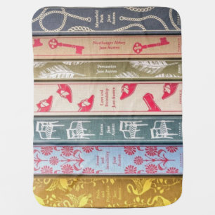 Jane Austen novel blanket