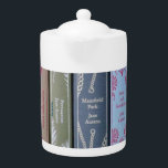 Jane Austen novels are my cup of tea Teapot<br><div class="desc">Perfect gift for Jane Austen lovers. Her six novels graces this mug for those who can say, "My cup of tea" abut the literature.</div>