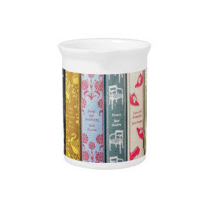 Jane Austen novels  Beverage Pitcher