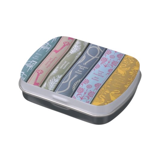 Jane Austen novels Candy Tin (Side)