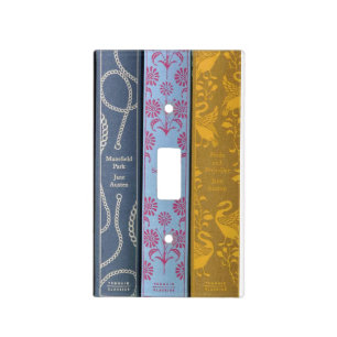 Jane Austen' novels Light Switch Cover