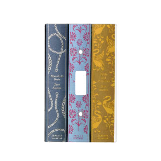 Jane Austen' novels Light Switch Cover