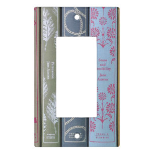 Jane Austen' novels Light Switch Cover