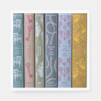 Jane Austen Novels Napkins