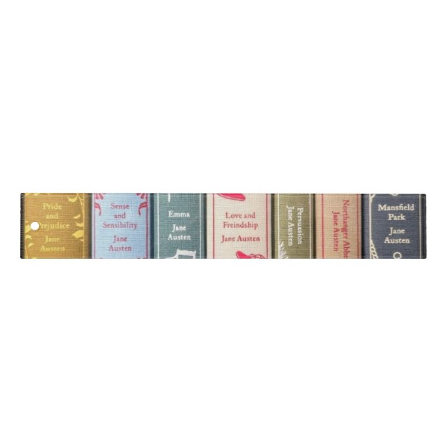 Jane Austen Novels Ruler (Front)