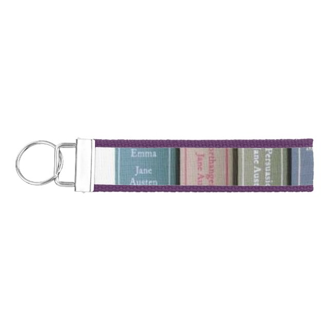Jane Austen novels  Wrist Keychain (Keys on Left)