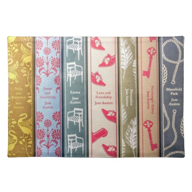 Jane Austen placemat (Front)