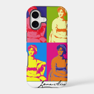 Jane Austen Pop Art iPhone 17 Case
