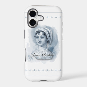 Jane Austen Portrait and Signature iPhone 17 Case