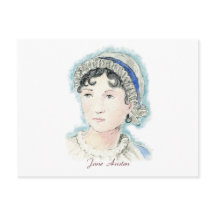 Jane Austen Portrait by Alice Flynn