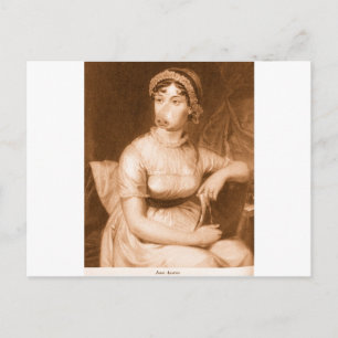 Jane Austen Postcard