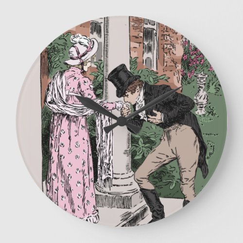 Jane Austen Pride and Prejudice Clock