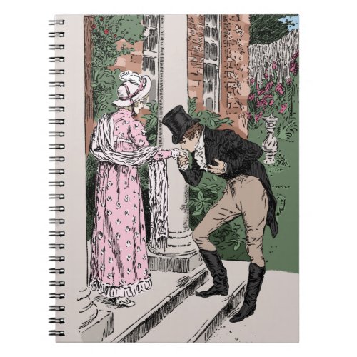 Jane Austen Pride and Prejudice Cover Notebook