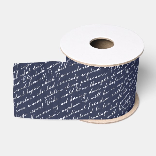 Jane Austen Pride and Prejudice Netherfield Ball Grosgrain Ribbon (Spool)