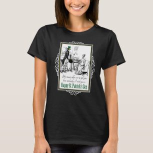 Jane Austen Pride And Prejudice  St Patricks Day T-Shirt