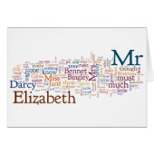 Jane Austen - Pride and Prejudice - Words (Front Horizontal)