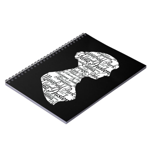 Jane Austen Pride & Prejudice Journal Black (Left Side)